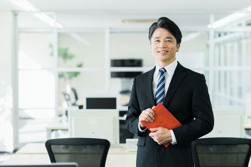 さわやかな営業マン